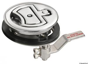 Alzapagliolo inox+serr. Ø90